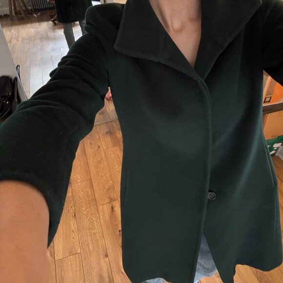 Cinzia Rocca - Italian Lana Wool Coat - Size 8 - Medium - Excellent Condition - Picture 3 of 8